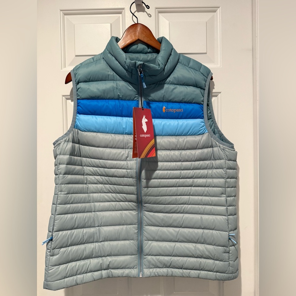 Cotopaxi Light Blue Puffer Jacket